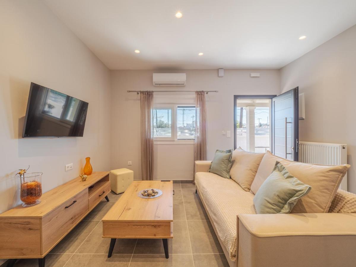 M&K - Katerina'S Stylish Apt Near Alykes Beach Alykes Potamou 外观 照片